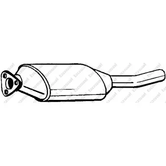 Catalyseur BOSAL 099-342