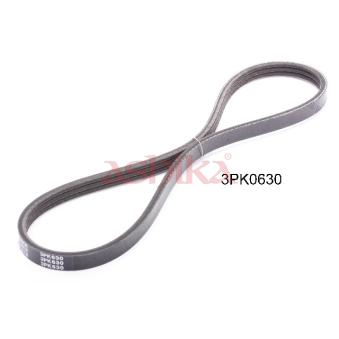 Courroie trapézoïdale à nervures ASHIKA 112-3PK630