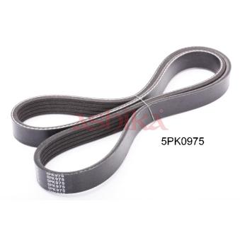 Courroie trapézoïdale à nervures ASHIKA 112-5PK975