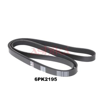 Courroie trapézoïdale à nervures ASHIKA 112-6PK2195