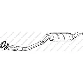 Catalyseur BOSAL 099-376