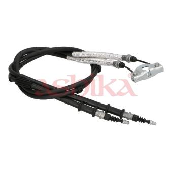 Tirette à câble, frein de stationnement ASHIKA 131-00-0419