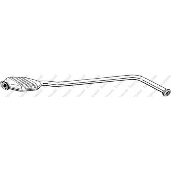 Catalyseur BOSAL 099-404