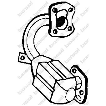 Catalyseur BOSAL 099-483