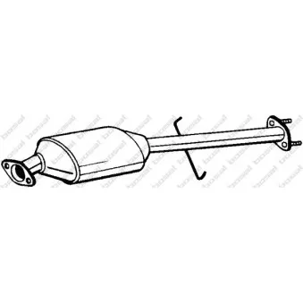 Catalyseur BOSAL 099-519