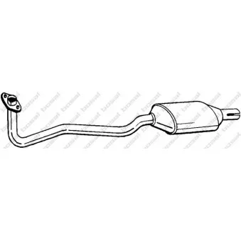 Catalyseur BOSAL 099-589