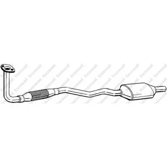 Catalyseur BOSAL 099-639