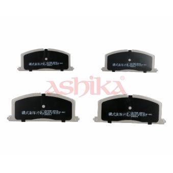 Jeu de 4 plaquettes de frein avant ASHIKA 50-02-235