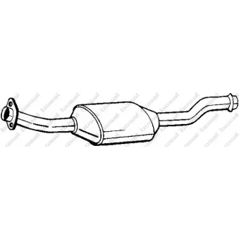 Catalyseur BOSAL 099-673
