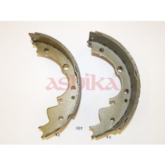 Jeu de mâchoires de frein ASHIKA 55-00-001