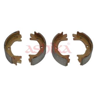 Jeu de mâchoires de frein ASHIKA 55-00-0228