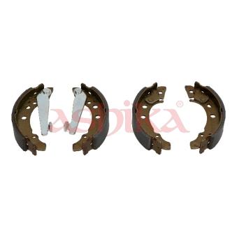 Jeu de mâchoires de frein ASHIKA 55-00-0901