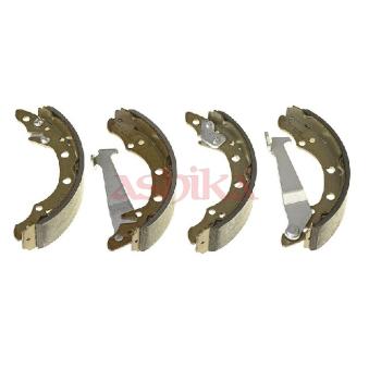 Jeu de mâchoires de frein ASHIKA 55-00-0903