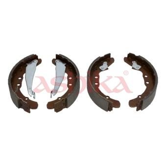 Jeu de mâchoires de frein ASHIKA 55-00-0908