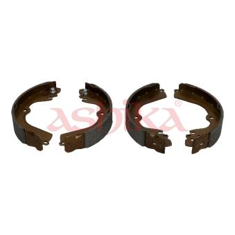 Jeu de mâchoires de frein ASHIKA