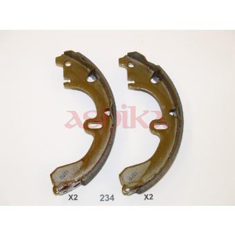 Jeu de mâchoires de frein ASHIKA