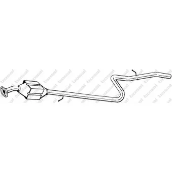 Catalyseur BOSAL 099-712