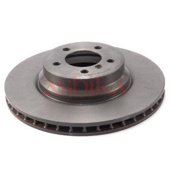 Jeu de 2 disques de frein avant ASHIKA 60-00-0127