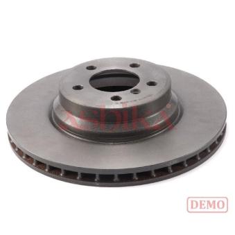 Jeu de 2 disques de frein avant ASHIKA 60-00-0127C