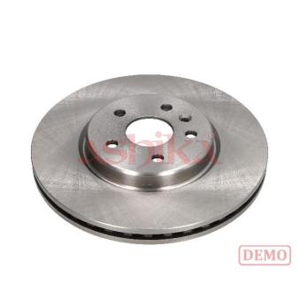 Jeu de 2 disques de frein avant ASHIKA