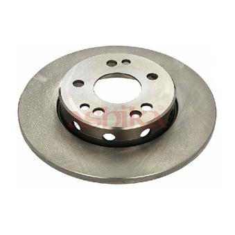 Jeu de 2 disques de frein avant ASHIKA 60-00-0531