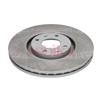 Jeu de 2 disques de frein avant ASHIKA 60-00-0605C