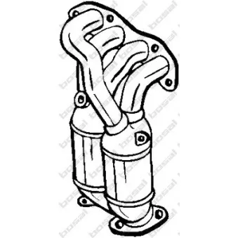 Catalyseur BOSAL 099-842