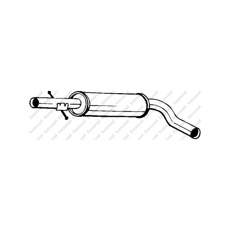 Silencieux central BOSAL 105-109