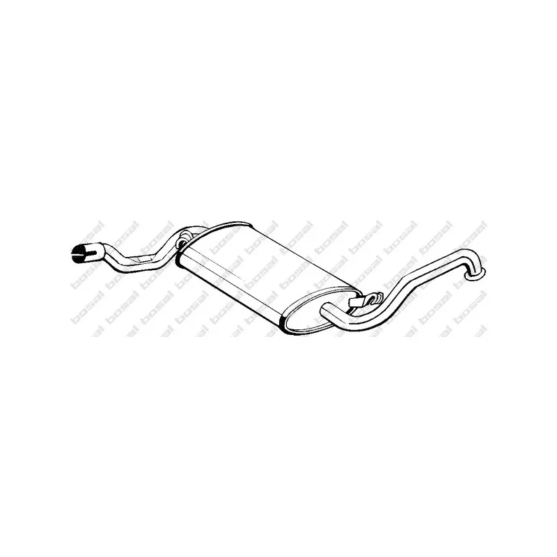 Silencieux central BOSAL 105-931