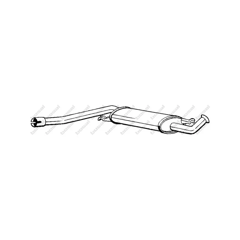 Silencieux central BOSAL 105-949