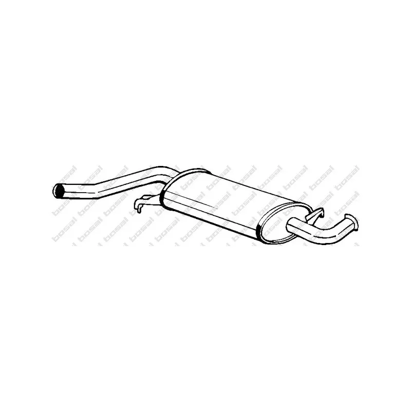 Silencieux central BOSAL 105-971