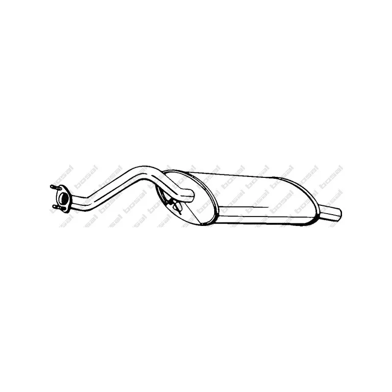 Silencieux arrière BOSAL 115-311