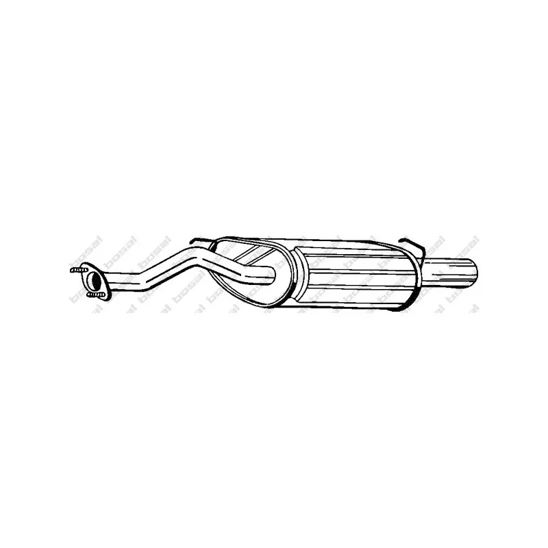 Silencieux arrière BOSAL 115-331