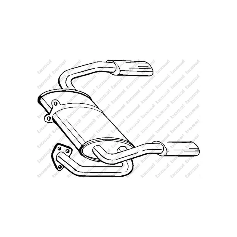 Silencieux arrière BOSAL 115-335