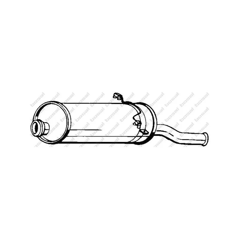 Silencieux arrière BOSAL 135-021