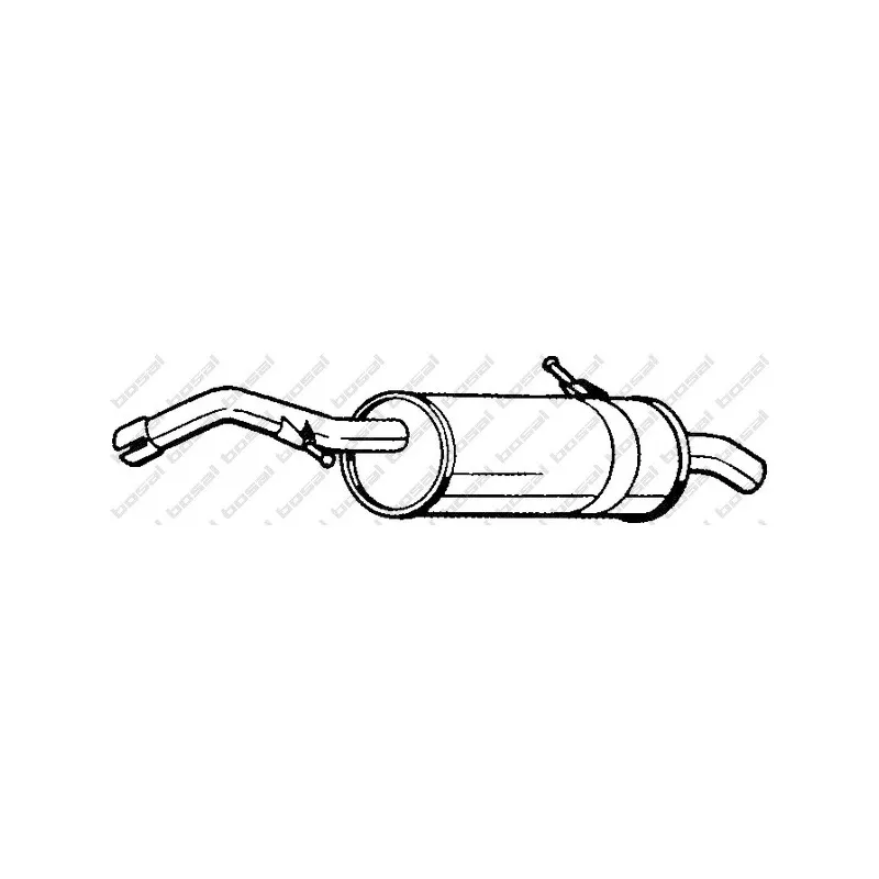 Silencieux arrière BOSAL 135-065