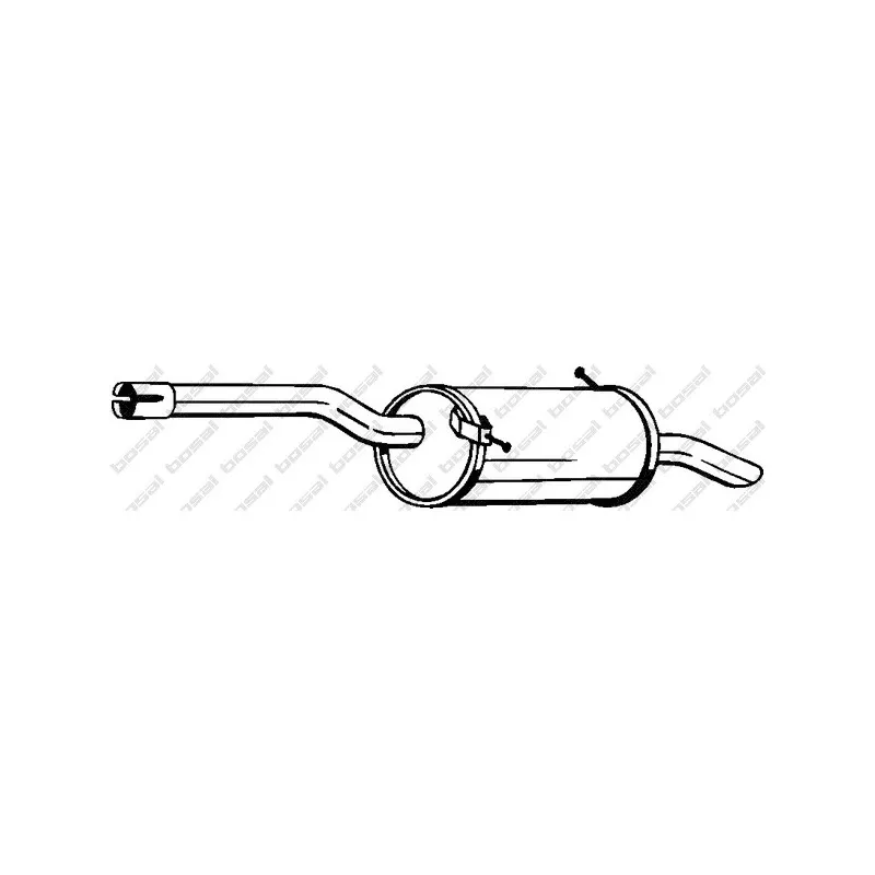 Silencieux arrière BOSAL 135-103