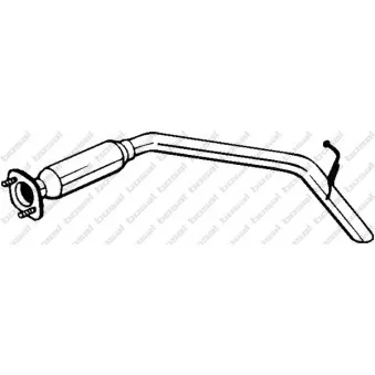 Silencieux arrière BOSAL