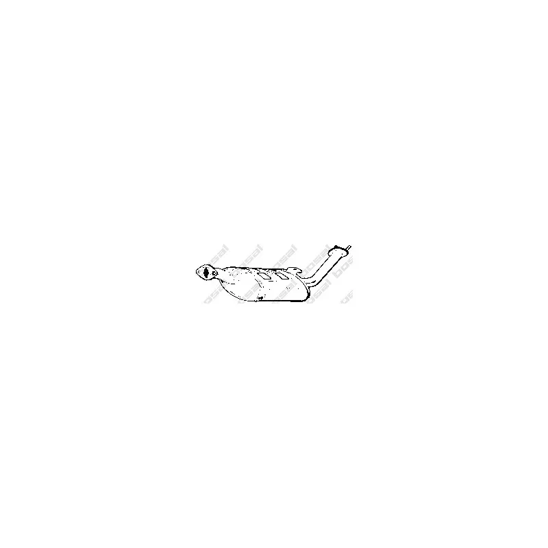 Silencieux central BOSAL 145-001