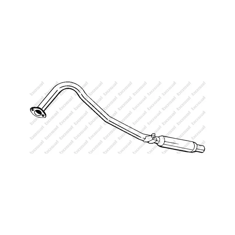 Silencieux arrière BOSAL 145-039