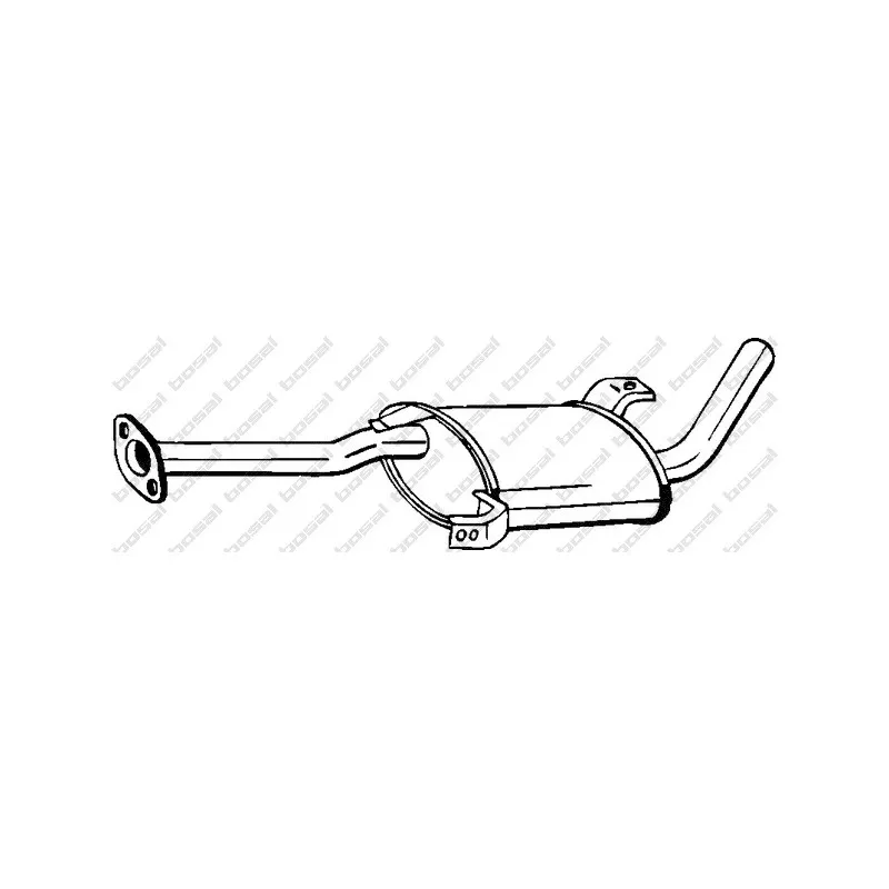 Silencieux central BOSAL 145-185