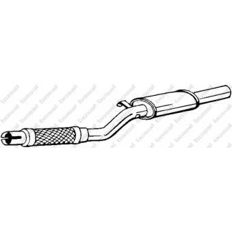 Silencieux central BOSAL 148-033