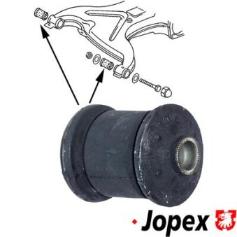 Silent bloc de suspension (train arrière) JP GROUP 1150301000