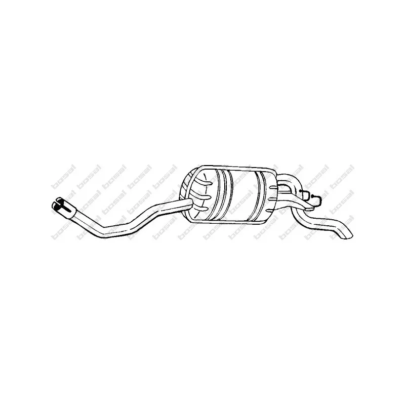 Silencieux arrière BOSAL 148-131