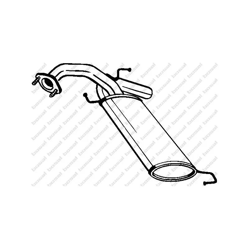 Silencieux arrière BOSAL 148-173