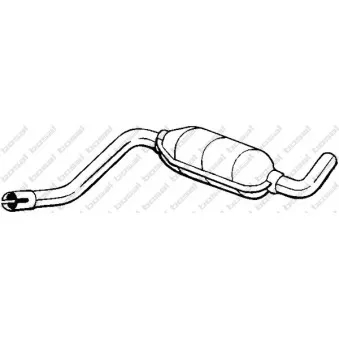 Silencieux central BOSAL