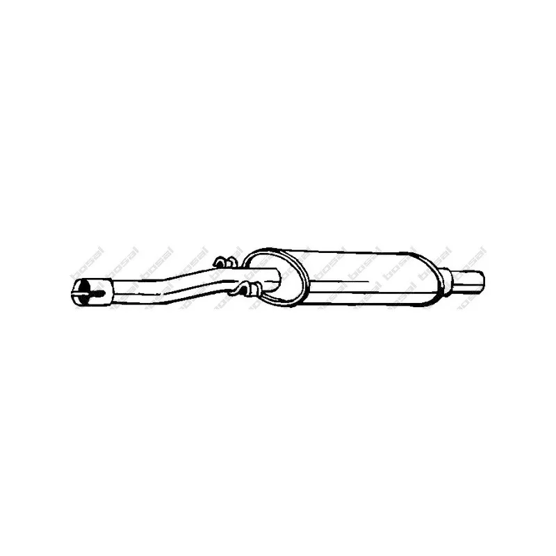 Silencieux central BOSAL 148-853