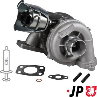 Turbocompresseur, suralimentation JP GROUP 3117400400