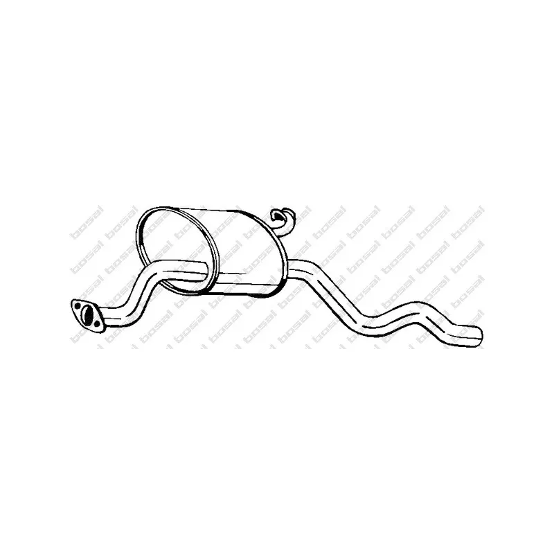 Silencieux central BOSAL 154-025