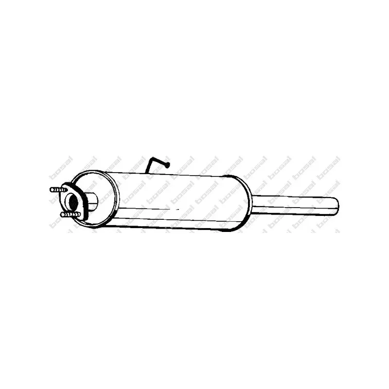 Silencieux central BOSAL 154-133